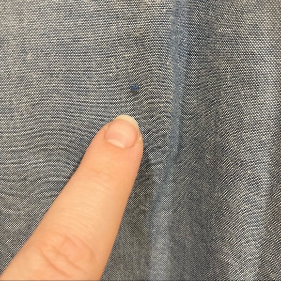 Vintage XL Firehouse Dalmatian embroidered patch on Mens chambray cotton - Picture 6 of 6